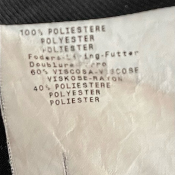 Armani Collezioni black one button blazer-16 - Picture 15 of 16